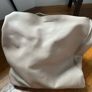 All saints leather tote